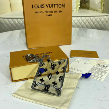 ルイヴィトン LOUISVUITTON 057-M68285K　2020年最新入荷 ポルト クレ プリズム アイディー キーホルダー バッグチャーム カードホルダー プレキシガラス