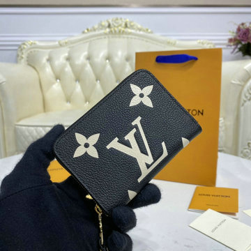 ルイヴィトン LOUISVUITTON 057-M69787　2020年最新入荷 ジッピーコインパース ファスナー短財布 ショートウォレット ジッピーウォレット 小銭入れ モノグラムアンプラント