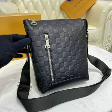 ルイヴィトン LOUISVUITTON 057-M80376　2020年最新入荷 ダヌーヴ メッセンジャーバッグ 斜め掛け ショルダーバッグ メンズかばん モノグラム シャドウ