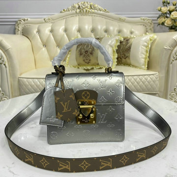 ルイヴィトン LOUISVUITTON 057-M90567　2020年最新入荷 スプリング ストリート PM トートバッグ 斜め掛け ショルダーバッグ レディースかばん モノグラムヴェルニ