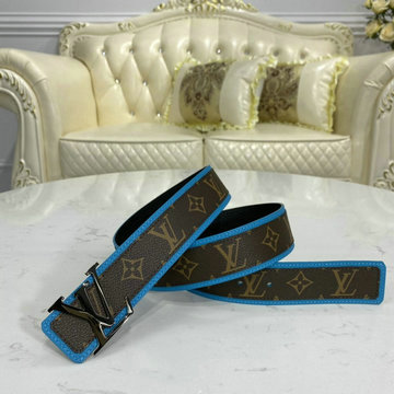 商品名称：ルイヴィトン LOUISVUITTON 057-MP204Q　2020年最新入荷 サンチュール LVシェイプ 40mm リバーシブル ベルト メンズ用 カーフレザー LVイニシャルバックル