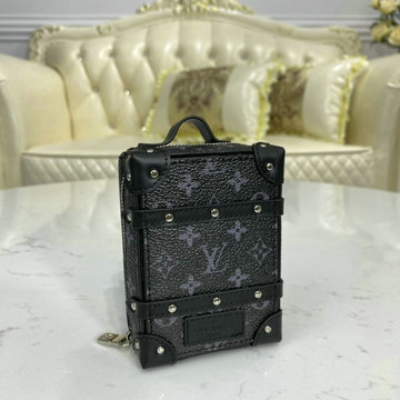 ルイヴィトン LOUISVUITTON 057-M80221　2020年最新入荷 ポルト クレ バックパック トランク キーホルダー キーリング バッグチャーム