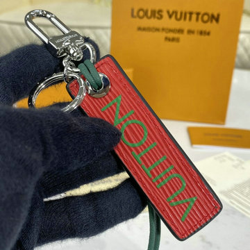 ルイヴィトン LOUISVUITTON 057-MP2554　2020年最新入荷 ポルトクレ LVデュアル キーホルダー キーリング キーケース バッグチャーム エピレザー