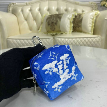 ルイヴィトン LOUISVUITTON 057-MP2792　2020年最新入荷 ビジュー サック スクエアード ポーチ キーホルダー キーリング キーケース バッグチャーム モノグラムキャンバス