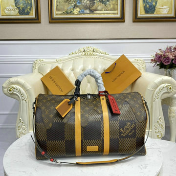 ルイヴィトン LOUISVUITTON 057-N40360　2020年最新入荷 キーポル バンドリエール 50 ボストンバッグ トートバッグ 旅行かばん トラベルバッグ