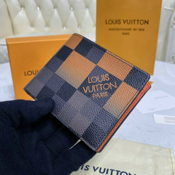 ルイヴィトン LOUISVUITTON 057-N40423　2020年最新入荷 ポルトフォイユ ミュルティプル 二つ折り短財布 ショートウォレット ダミエグラフィット ジャイアントキャンバス