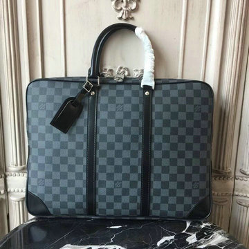 ルイヴィトン LOUISVUITTON 057-N41125　2020年最新入荷 ブリーフケース トートバッグ 2way ショルダーバッグ ダミエグラフィットキャンパス