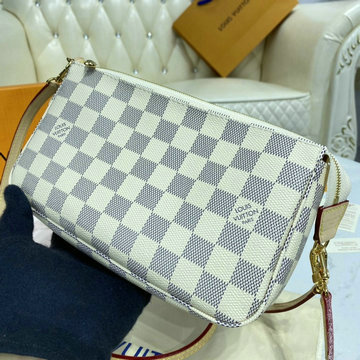 ルイヴィトン LOUISVUITTON 057-N41207　2020年最新入荷 ポシェット アクセソワール アクセサリー ポーチ ショルダーバッグ ダミエアズールキャンパス