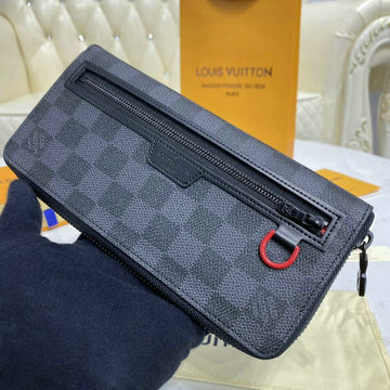 ルイヴィトン LOUISVUITTON 057-N60355　2020年最新入荷 ユーティリティ ジッピーウォレット ヴェルティカル 手持ちかばん ファスナー長財布 ロングウォレット