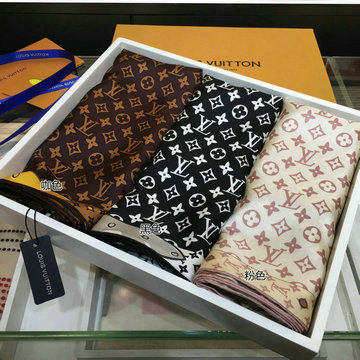 ルイヴィトン LOUISVUITTON AN-WJLV20097　2020年最新入荷 マフラー ショール スクエア スカーフ シルク