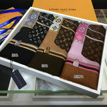 ルイヴィトン LOUISVUITTON AN-WJLV20115　2020年最新入荷 M76459 カレ レッツ ゴー マフラー ショール スカーフ カシミヤ