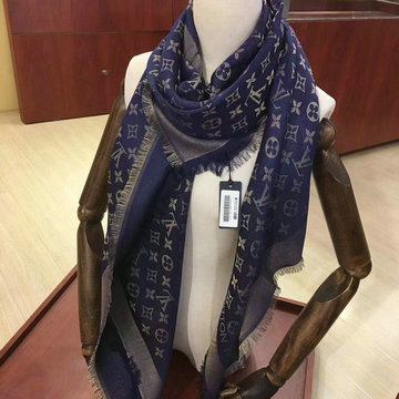 ルイヴィトン LOUISVUITTON AN-WJLV20127JL　2020年最新入荷 ショール モノグラム シャイン マフラー ショール スカーフ カシミヤ