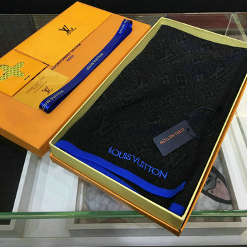ルイヴィトン LOUISVUITTON AN-WJLV20129　2023年最新入荷 M76240 エシャルプ マイ モノグラム エクリプス マフラー ショール スカーフ シルク ウール