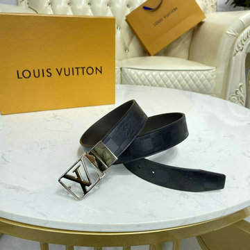 ルイヴィトン LOUISVUITTON 057-M0029　2020年最新入荷 サンチュール 35mm リバーシブル ベルト メンズ用 カーフレザー