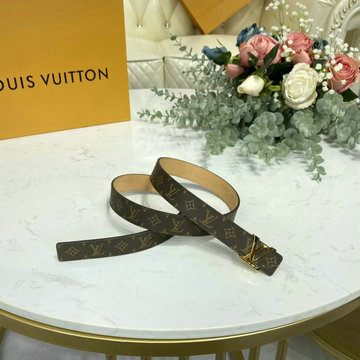 商品名称：ルイヴィトン LOUISVUITTON 057-M9781VJ　2020年最新入荷 サンチュール LVイニシャル 30MM リバーシブル ベルト メンズ用 カーフレザー