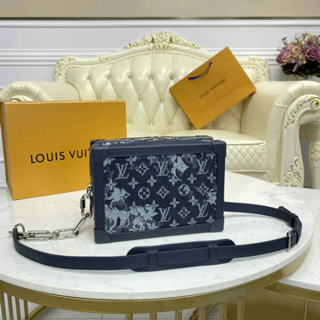 ルイヴィトン LOUISVUITTON 057-M57283　2020年最新入荷 ソフトトランク 斜め掛け ショルダーバッグ クロスボディキャリーバッグ モノグラム タペストリー キャンバス