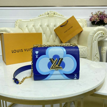 ルイヴィトン LOUISVUITTON 057-M57460L　2020年最新入荷 ツイスト PM 斜め掛け ショルダーバッグ クロスボディ キャリーバッグ ハート レディースかばん エピレザー