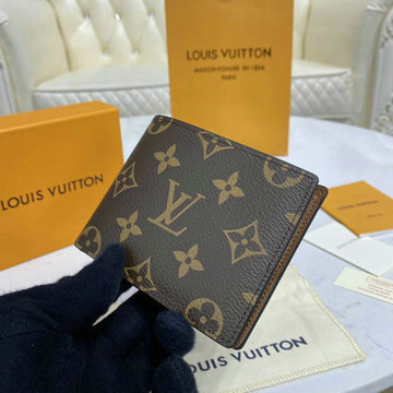 商品名称：ルイヴィトン LOUISVUITTON 057-M62294C　2020年最新入荷 ポルトフォイユ スレンダー 二つ折り短財布 カードケース 札入れ ショートウォレット モノグラムキャンパス