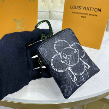 ルイヴィトン LOUISVUITTON 057-M62895　2020年最新入荷 コインケース 小銭入れ キーケース キーホルダー バッグチャーム モノグラムエクリプスキャンパス