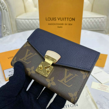 ルイヴィトン LOUISVUITTON 057-M67479L　2020年最新入荷 ポルトフォイユ パラス コンパクト 二つ折り短財布 ショートウォレット モノグラムキャンパス