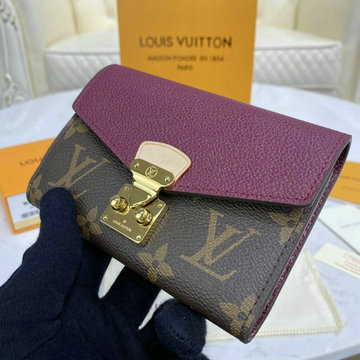 ルイヴィトン LOUISVUITTON 057-M67479Z　2020年最新入荷 ポルトフォイユ パラス コンパクト 二つ折り短財布 ショートウォレット モノグラムキャンパス