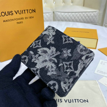 ルイヴィトン LOUISVUITTON 057-M80031　2020年最新入荷 ポルトフォイユ ミュルティプル 二つ折り短財布 ショートウォレット モノグラム タペストリー キャンバス
