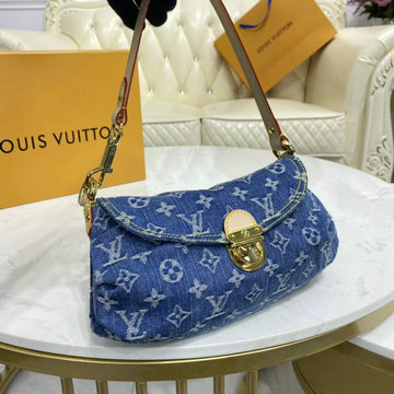 商品名称：ルイヴィトン LOUISVUITTON 057-M95050L　2020年最新入荷 ハンドバッグ ショルダーバッグ モノグラムデニム ブルー