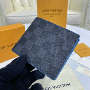 商品名称：ルイヴィトン LOUISVUITTON 057-N64033　2020年最新入荷 ポルトフォイユ スレンダー 二つ折り短財布 カードケース 札入れ ショートウォレット