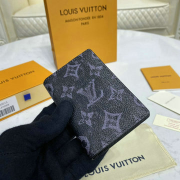 ルイヴィトン LOUISVUITTON 057-M80015　2020年最新入荷 オーガナイザー ドゥ ポッシュ パスポートケース カードケース モノグラム パステル ノワール キャンバス