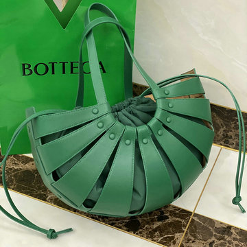 ボッテガヴェネタ BOTTEGAVENETA aj-BOV651577GL　2020年最新入荷 ザ シェル カットアウトショルダーバッグ トートバッグ ハンドバッグ フレンチカーフ