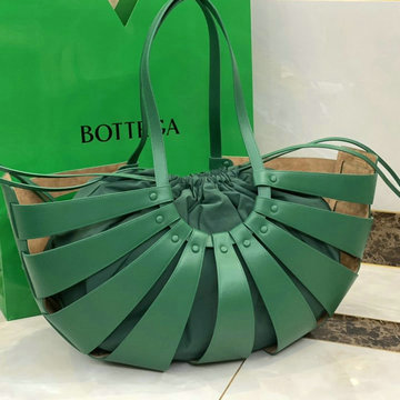 ボッテガヴェネタ BOTTEGAVENETA aj-BOV651578GL　2020年最新入荷 ザ シェル カットアウトショルダーバッグ トートバッグ ハンドバッグ フレンチカーフ