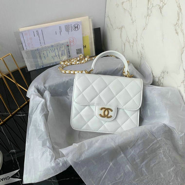 シャンル CHANEL JS-CH6376YB　2020年最新入荷 トップハンドルバッグ トートバッグ 2way ショルダーバッグ ラムスキン