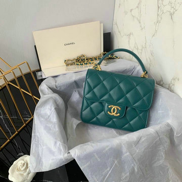 シャンル CHANEL JS-CH6376YG　2020年最新入荷 トップハンドルバッグ トートバッグ 2way ショルダーバッグ ラムスキン