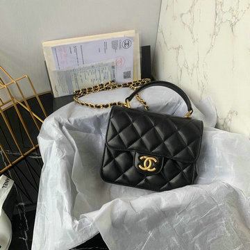 シャンル CHANEL JS-CH6376YK　2020年最新入荷 トップハンドルバッグ トートバッグ 2way ショルダーバッグ ラムスキン