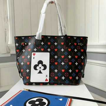 ルイヴィトン LOUISVUITTON JS-M57483　2020年最新入荷 ネヴァーフル MM トートバッグ ハンドバッグ レディースかばん モノグラムキャンバス