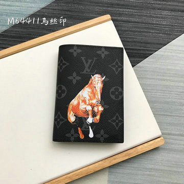 ルイヴィトン LOUISVUITTON JS-M64501M　2020年最新入荷 クーヴェルテュール パスポール NM パスポートケース カードケース ピカチュウ プリント