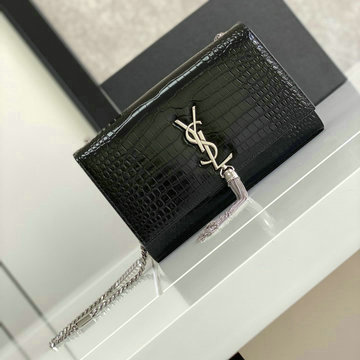イヴサンローラン Saint laurent YSL JS-YSL354119EYK　2020年最新入荷 フラップバッグ 斜め掛け ショルダーバッグ レディースかばん クロコ柄