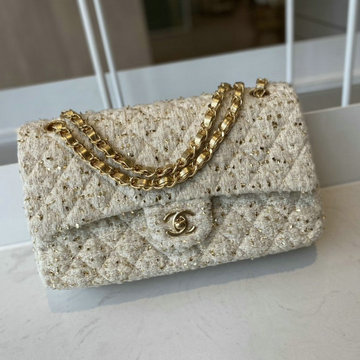 シャンル CHANEL JS-CH1112MNBJ　2020年最新入荷 クラシック 斜め掛け ショルダーバッグ フラップバッグ レディースかばん クロスボディ ツイード