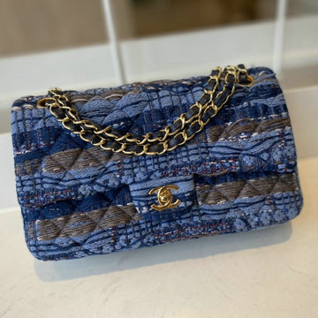 シャンル CHANEL JS-CH1112MNLS　2020年最新入荷 クラシック 斜め掛け ショルダーバッグ フラップバッグ レディースかばん クロスボディ ツイード