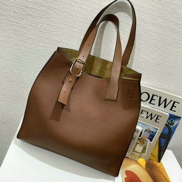 ロエベ LOEWE 025-LE10958KF　2020年最新作 バックルジッパー トートバッグ ハンドバッグ 肩掛け ショルダーバッグ レディースかばん