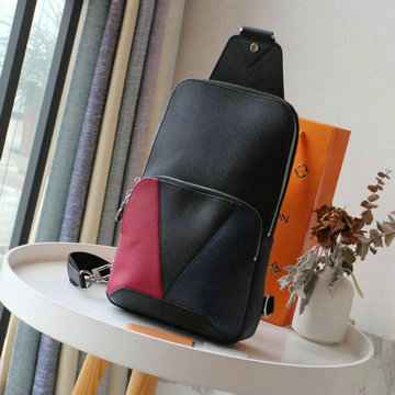 ルイヴィトン LOUIS VUITTON 025-M30701　2020年最新入荷 アヴェニュー スリングバッグ ウェストバッグ チェストバッグ タイガ レザー