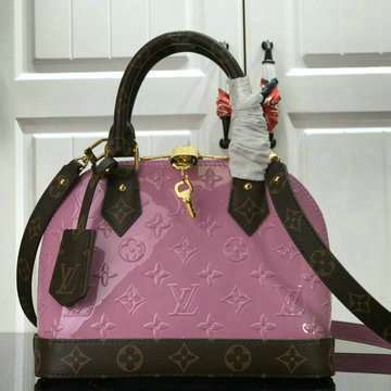 ルイヴィトン LOUIS VUITTON 025-M90583　2020年最新入荷 アルマ BB トートバッグ ショルダーバッグ レディースかばん モノグラム ヴェルニ