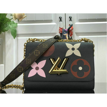 ルイヴィトン LOUIS VUITTON 025-M57057　2020年最新入荷 ツイスト MM 斜め掛け ショルダーバッグ レディースかばん レザー