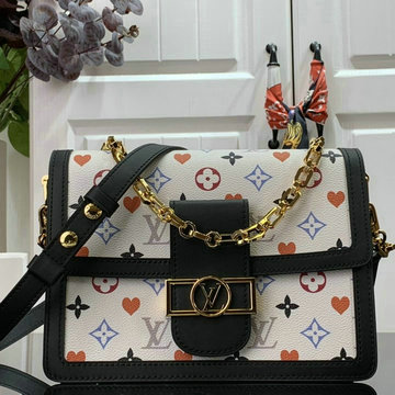 ルイヴィトン LOUIS VUITTON 025-M57463　2020年最新入荷 ドーフィーヌ MM 斜め掛け ショルダーバッグ レディースかばん モノグラム キャンバス