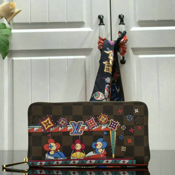 ルイヴィトン LOUIS VUITTON 025-N60403　2020年最新入荷 ジッピー ウォレット ファスナー長財布 ロングウォレット ダミエキャンパス