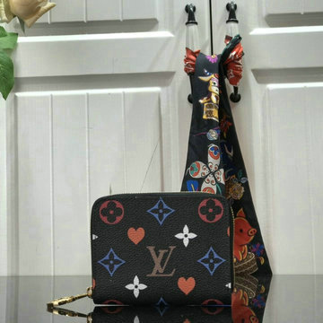 ルイヴィトン LOUIS VUITTON 025-M80305　2020年最新入荷 ジッピー コインパース コインケース 小銭入れ ファスナー短財布 ゲームオン キャンバス