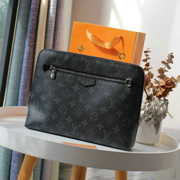 ルイヴィトン LOUIS VUITTON 025-M60417K　2020年最新入荷 ポーチ 手持ちかばん クラッチバッグ メンズかばん モノグラムエクリプスキャンバス