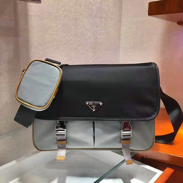 プラダ PRADA 025-PD2VD768PHK　2020年最新入荷 メッセンジャーバッグ 斜め掛け ショルダーバッグ メンズかばん ナイロン