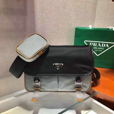 プラダ PRADA 025-PD2VD769PHK　2020年最新入荷 メッセンジャーバッグ 斜め掛け ショルダーバッグ メンズかばん ナイロン