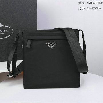 プラダ PRADA 025-PD2VH055　2020年最新入荷 斜め掛け ショルダーバッグ メンズかばん メッセンジャーバッグ カーフレザー